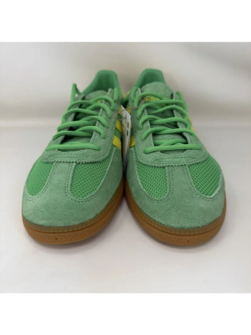 Adidas Handball Spezial Originals Shoes Green Yellow Men's Size 9.5